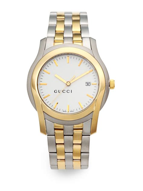 gucci stainless steel watches for men|vintage Gucci stainless steel watch.